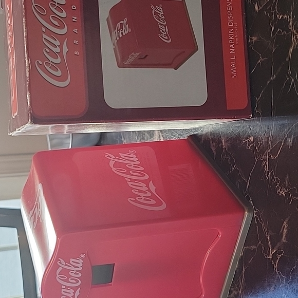Vintage Retro Coca-Cola Brand Small Napkin Dispenser - Official Licensed in box - Picture 7 of 8